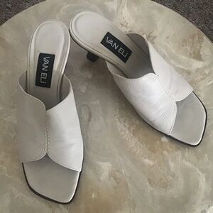 Genuine leather sandals euc